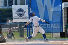 Baseball vs Babson  Wheaton College Baseball vs Babson during Championship game of the NEWMAC Championship hosted by Wheaton. - (Photo by Keith Nordstrom) : Wheaton, baseball, NEWMAC